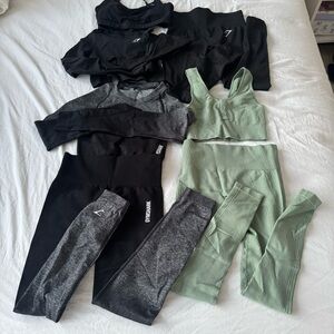 Gymshark gym clothes workout set bundle